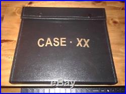 Folding CASE XX Pocket Knife Velvet Lined Display Storage Case Holds 24 Knives