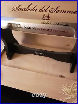 Fox Sciabola Del Sommelier Domaine Carneros Champagne Sabre/Display Storage Case