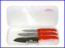 Furi Rachael Ray Gusto Grip Basics 3-Knife Set 4 in 5 in & 6 in With Storage Case
