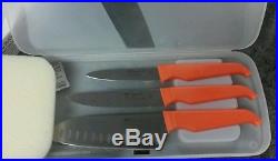Furi Rachael Ray Gusto Grip Basics 3-Knife Set 4 in 5 in & 6 in With Storage Case
