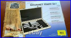 Gourmet Traditions Commercial Series 6 Piece Knife Set with Storage Case
