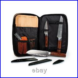 Gsi Outdoors Rakau Knife Set #90106 3-knife Set + Storage Case And Accessories