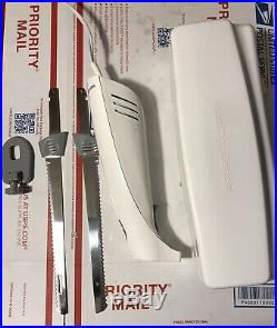 Hamilton Beach 74250 Electric Knife with Storage Case White Pre Owned