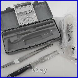 Hamilton Beach Electric Knife Carving Meats Bread Crafting Foam Case Fork Set