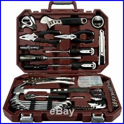 Hand Tool Set General Household car Repair Tool Kit Toolbox Storage Case Socket