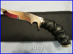 Handmade Knife. North & Prater Fantasy Recurve Fighter Unused. Excellent. 1989