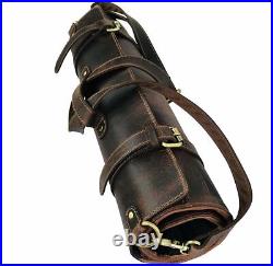 Handmade leather knife roll/ Durable knife storage/ Leather chef gear/ Tool bag Handmade leather knife roll/ Durable knife storage/ Leather chef gear/ Tool bag