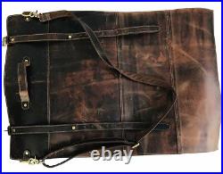 Handmade leather knife roll/ Durable knife storage/ Leather chef gear/ Tool bag Handmade leather knife roll/ Durable knife storage/ Leather chef gear/ Tool bag