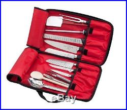Hard Knife Case Storage Bag Chef Carrying Protector Travel Cutlery Holder Roll