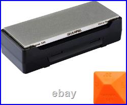 Heavy-Duty Diamond Knife Sharpener Coarse & Extra Fine Grit with Storage Case Heavy-Duty Diamond Knife Sharpener Coarse & Extra Fine Grit with Storage Case