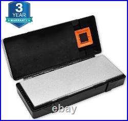 Heavy-Duty Diamond Knife Sharpener Coarse & Extra Fine Grit with Storage Case Heavy-Duty Diamond Knife Sharpener Coarse & Extra Fine Grit with Storage Case