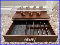 Holme & Hadfield The Armory in Walnut Knife Display and Storage Case
