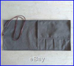 Japanese Chef's Knife Bag Canvas Knife Roll Storage Bag Carry Case Chef Wallet