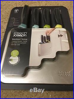 Joseph Joseph Doorstore Knives 4 Piece Elevate Cupboard Storage Case Sealed New