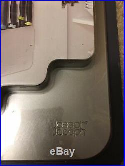 Joseph Joseph Doorstore Knives 4 Piece Elevate Cupboard Storage Case Sealed New