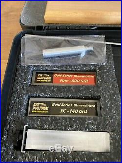 KME Precision Diamond Knife Sharpening System with Storage Case and Base