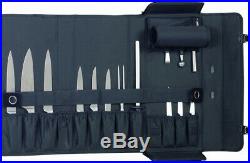 Kai Shun Professional 17 Slot Knife Storage Case Shoulder Strap New