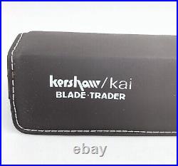 Kershaw Kai Blade Trader Interchangeable 6 Blade Knife and Handle Set with Case