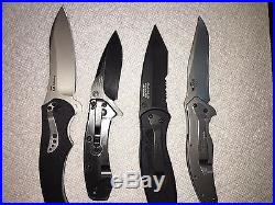 Kershaw knives LOT of 13 and Carrying Storage case LEEK CHIVE SHALLOT and MORE