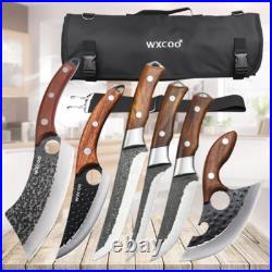 Kitchen Fruit Slicing Knives Butcher Boning Chef's Knife Set WithKnife Storage Bag Kitchen Fruit Slicing Knives Butcher Boning Chef's Knife Set WithKnife Storage Bag