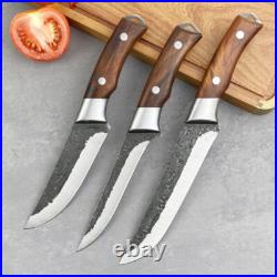 Kitchen Fruit Slicing Knives Butcher Boning Chef's Knife Set WithKnife Storage Bag