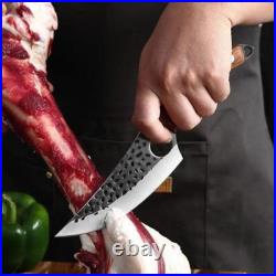 Kitchen Fruit Slicing Knives Butcher Boning Chef's Knife Set WithKnife Storage Bag