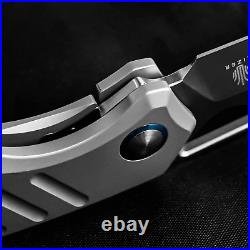 Kizer Knives Torngat Folding Pocket Knife S35VN Steel Blade Titanium Handle
