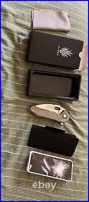 Kizer Mini Paragon Pocket Knife 154CM Steel EDC Knife Green Micarta Handle