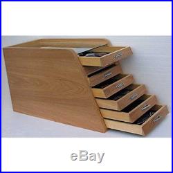 Knife Cases Holders & Protectors Storage/Display Tool Cabinet, With Drawers Wood