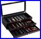 Knife-Display-Case-22-26-Slot-Storage-Box-Ebony-Veneer-3-Tier-Lockable-Showcase-01-yc