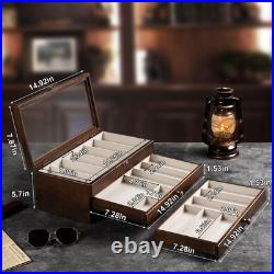 Knife Display Case, 3-Layer Pocket Knife Case Display & Storage Knives, Solid Knife Display Case, 3-Layer Pocket Knife Case Display & Storage Knives, Solid