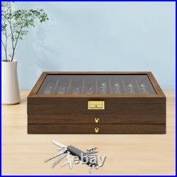 Knife Display Case, Knife Storage Box, 3-Tier Knife Display Case Organizer Knife Display Case, Knife Storage Box, 3-Tier Knife Display Case Organizer