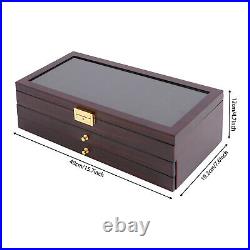Knife Display Case, Knife Storage Box, 3-Tier Knife Display Case Organizer Knife Display Case, Knife Storage Box, 3-Tier Knife Display Case Organizer