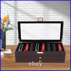 Knife Display Case, Knife Storage Box, 3-Tier Knife Display Case Organizer