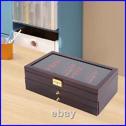 Knife Display Case, Knife Storage Box, 3-Tier Knife Display Case Organizer Knife Display Case, Knife Storage Box, 3-Tier Knife Display Case Organizer