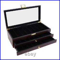 Knife Display Case, Knife Storage Box, 3-Tier Knife Display Case Organizer Knife Display Case, Knife Storage Box, 3-Tier Knife Display Case Organizer