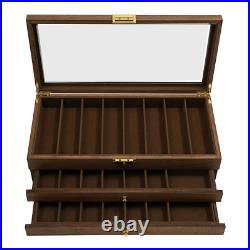 Knife Display Case, Knife Storage Box, 3-Tier Knife Display Case Organizer Knife Display Case, Knife Storage Box, 3-Tier Knife Display Case Organizer