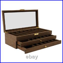 Knife Display Case, Knife Storage Box, 3-Tier Knife Display Case Organizer Knife Display Case, Knife Storage Box, 3-Tier Knife Display Case Organizer