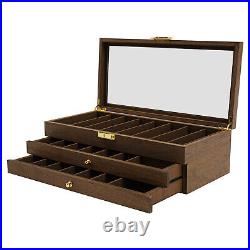 Knife Display Case, Knife Storage Box, 3-Tier Knife Display Case Organizer Knife Display Case, Knife Storage Box, 3-Tier Knife Display Case Organizer