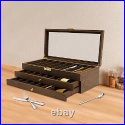 Knife Display Case, Knife Storage Box, 3-Tier Knife Display Case Organizer Knife Display Case, Knife Storage Box, 3-Tier Knife Display Case Organizer