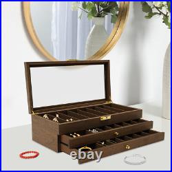 Knife Display Case, Knife Storage Box, 3-Tier Knife Display Case Organizer Knife Display Case, Knife Storage Box, 3-Tier Knife Display Case Organizer