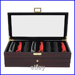 Knife Display Case, Knife Storage Box, 3-Tier Knife Display Case Organizer Knife Display Case, Knife Storage Box, 3-Tier Knife Display Case Organizer