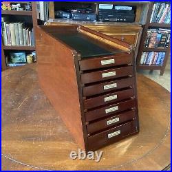 Knife Display Case Storage Cabinet Tool Box, Rosewood