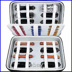 Knife Display Case for Pocket Knifes Knives Displaying Storage Box and Carryi