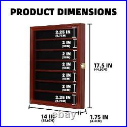 Knife Display Case with Acrylic Door, Shelves Wall Knife Storage