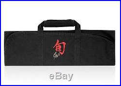 Knife Roll 8 Slot Storage Bag Case Chef Carrying Protector Travel Cutlery Holder