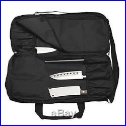 Knife Storage Bag Carrying Case Chef Protector Organizer Shoulder Strap Pocket