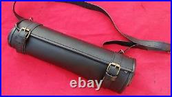 Knife Storage Case Real Leather Chef Knife Roll Portable Knife Storage Bag