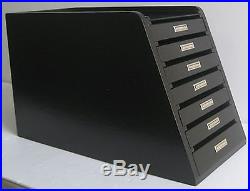 Knife Storage/Display Case Holder Cabinet with 6 Drawers KC01-BLA