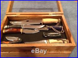 Knife case Display(knives and boxes shown are NOT included) Hidden Storage